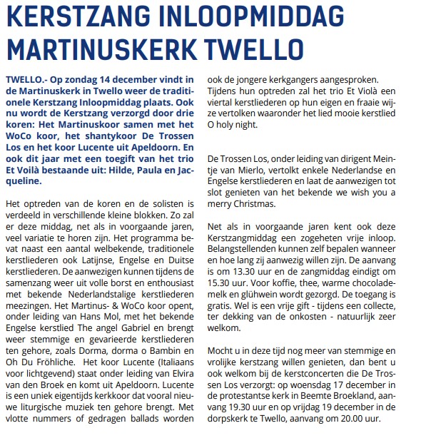 kerstzang inloop2025