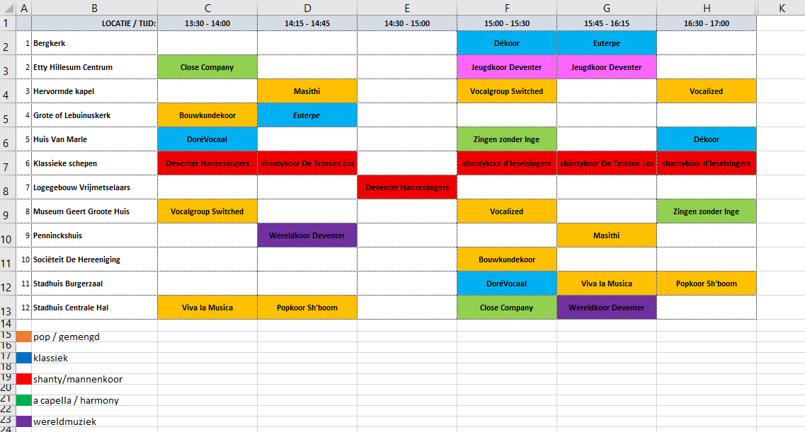 Programma deventer