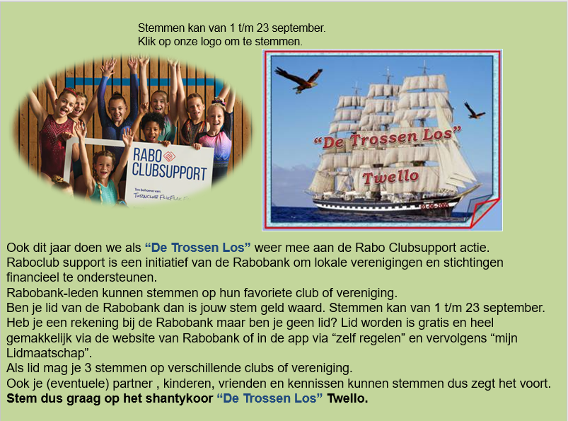 Rabo clup Goed
